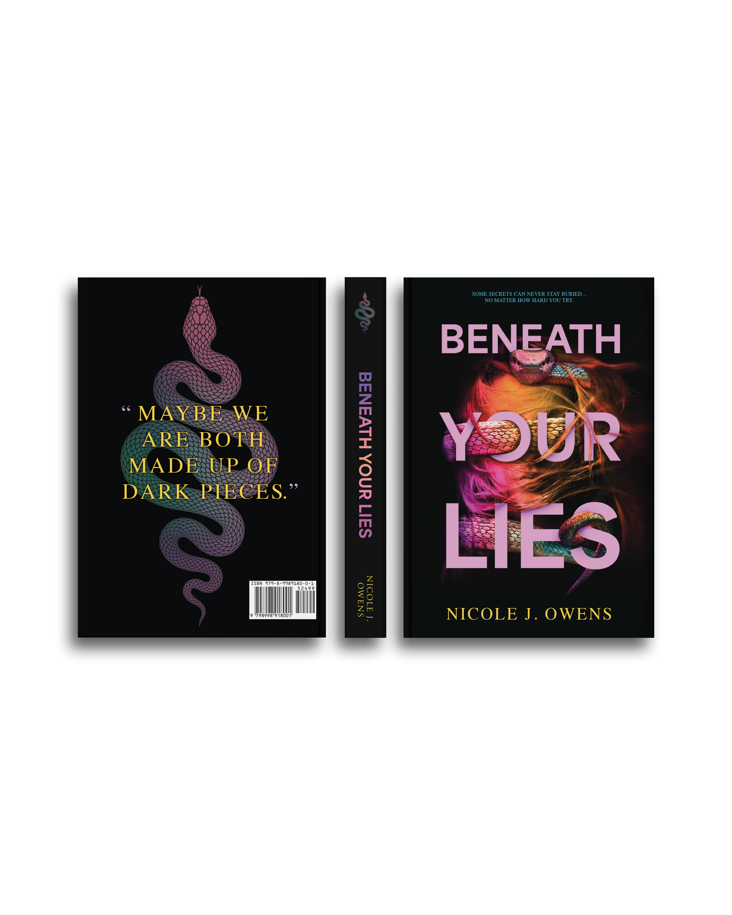 Beneath Your Lies - Signed Hardcover